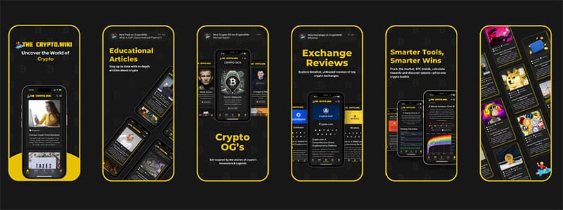 Crypto Wiki App Interface