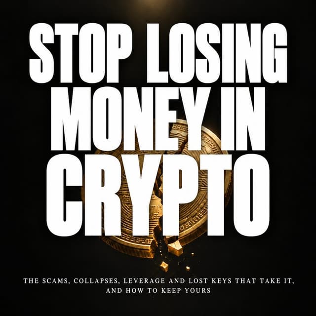 Stop Losing Money in Crypto audiobook cover