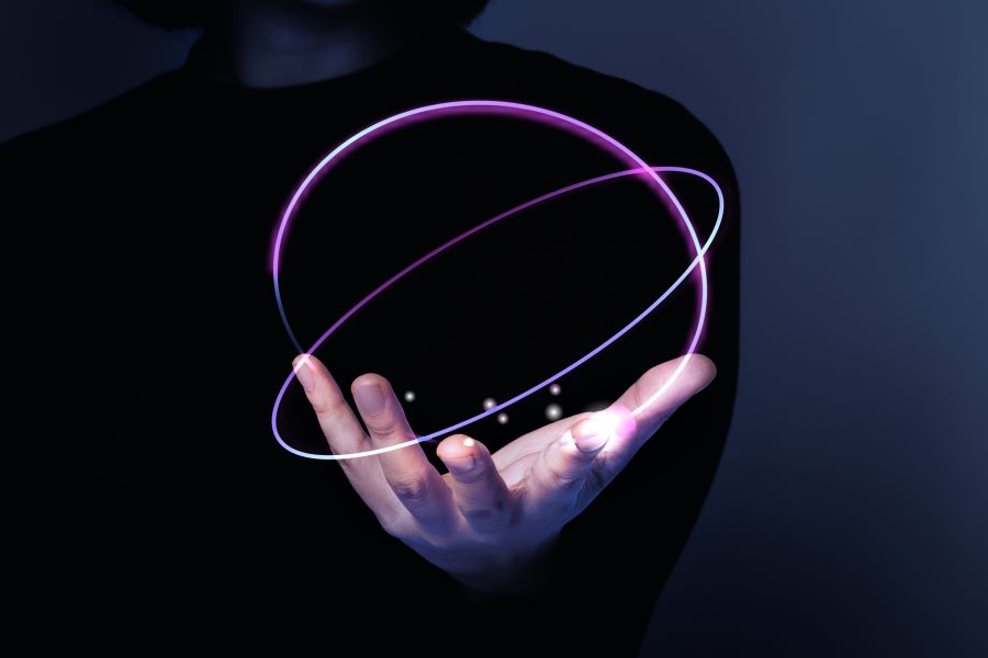 Digital Technology DeFi Protocol Representation