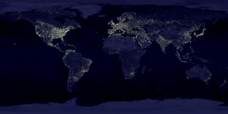 Illustration of a global compliance map with flags indicating availability differences and product restrictions